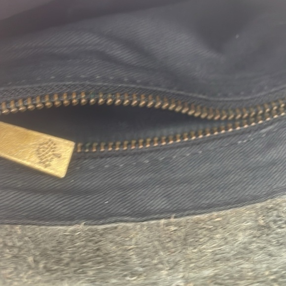 Authentic 1990s Mulberry Postman Lock Crossbody – Vintage Y2K Minimal - Picture 9 of 10